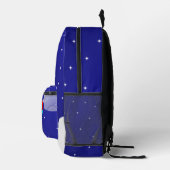 Sac À Dos Imprimé Conception de fusée d'aventure spatiale (Droite)