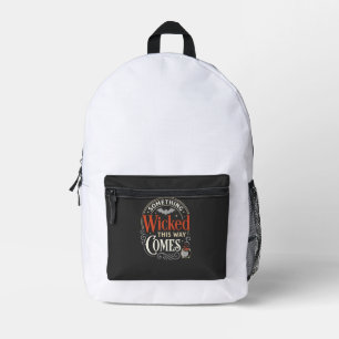 Sac À Dos Imprimé Conception de Halloween Wicked This Way Comes_1