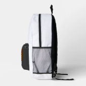Sac À Dos Imprimé Conception de maison hantée de costume d'Halloween (Droite)