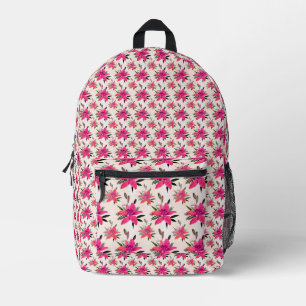 Sac À Dos Imprimé Conception de motif floral Fleurs roses