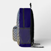 Sac À Dos Imprimé Conception de motif numérique abstrait moderne 124 (Droite)