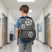 Sac À Dos Imprimé Conception de tableau et craie de football