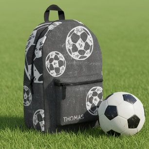 Sac À Dos Imprimé Conception de tableau et craie de football