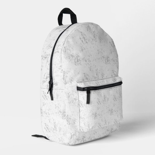 Sac À Dos Imprimé Conception esthétique de bureau d'étudiant moderne (Coin arrière gauche)