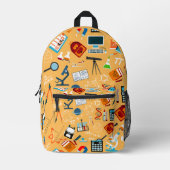 Sac À Dos Imprimé Conception scientifique vibrante parfaite pour la (Recto)