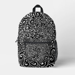 Sac À Dos Imprimé Conception tourbillonnant