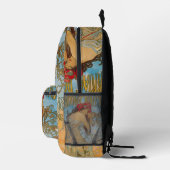 Sac À Dos Imprimé Concessionnaires de transport par Alphonse Mucha ( (Droite)