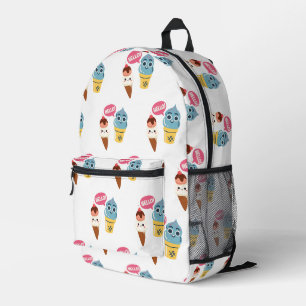 Sac À Dos Imprimé cône de crème glacée
