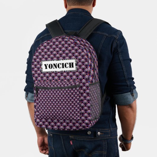 Sac À Dos Imprimé Cône spirale par Kenneth Yoncich (Insitu (Modèle))