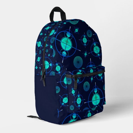 Sac À Dos Imprimé Connected Minds Pattern 2 (Coin arrière gauche)