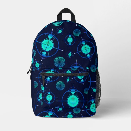 Sac À Dos Imprimé Connected Minds Pattern 2 (Recto)