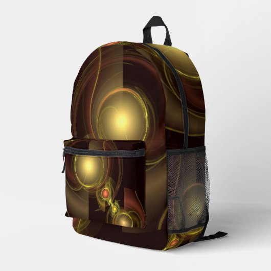 Sac À Dos Imprimé Connexion intime Art Abstrait (Coin arrière droit)