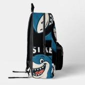 Sac À Dos Imprimé Continuez À Nager (Gauche)