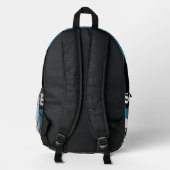 Sac À Dos Imprimé Continuez À Nager (Verso)