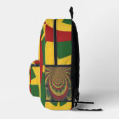 Sac À Dos Imprimé COOL Dernières couleurs jamaïcaines Rasta (Droite)