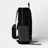 Sac À Dos Imprimé Cool Noir Et Blanc Pour Garçons Filles & Enfants É (Droite)