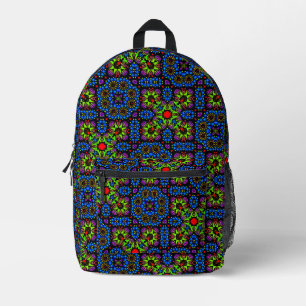 Sac À Dos Imprimé Cool tendance coloré Funky Abstract Design