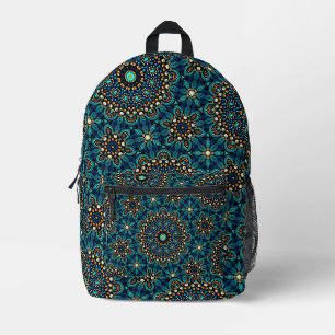Sac À Dos Imprimé Cool tendance Turquoise Funky Abstract Design