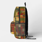 Sac À Dos Imprimé Cool Torn Automne Plaid (Droite)