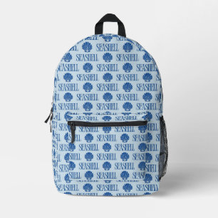 Sac À Dos Imprimé Coquillage