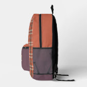 Sac À Dos Imprimé Corail plaqué moderne (Droite)