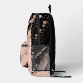 Sac À Dos Imprimé Corail rose Faux pièce Gypsy Écart Monogramme (Droite)