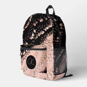 Sac À Dos Imprimé Corail rose Faux pièce Gypsy Écart Monogramme