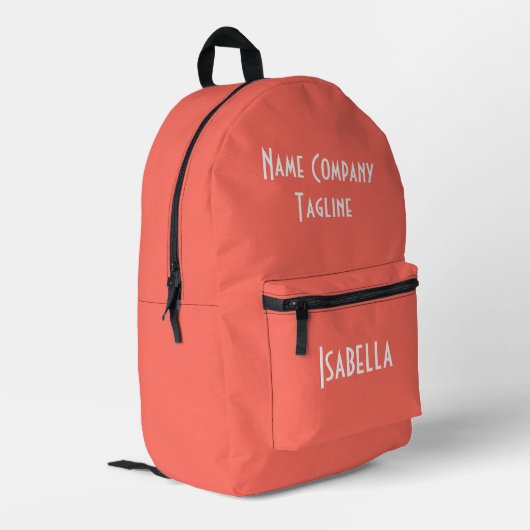 Sac À Dos Imprimé Corail vivant simple et moderne (Coin arrière gauche)