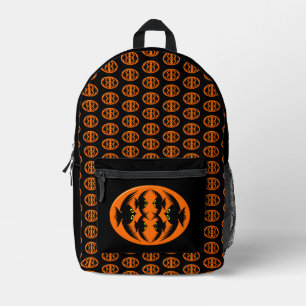 Sac À Dos Imprimé Corbeaux d'Halloween