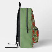 Sac À Dos Imprimé Corfou Red Poppies (Gauche)
