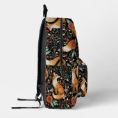 Sac À Dos Imprimé Cosmic Fox and Crescent Moons (Gauche)