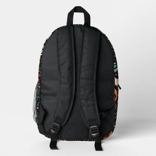 Sac À Dos Imprimé Cosmic Fox and Crescent Moons (Verso)