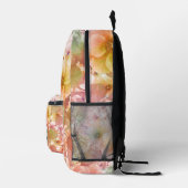 Sac À Dos Imprimé Cosmos d'été rose et jaune Abstrait (Droite)