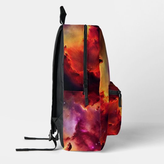 Sac À Dos Imprimé Cosmos Space Sky Red Nebula (Gauche)