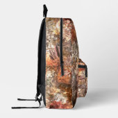 Sac À Dos Imprimé Couches de cristaux avec teinte rustique (Gauche)