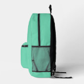 Sac À Dos Imprimé Couleur aigue-marine (Droite)