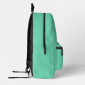 Sac À Dos Imprimé Couleur aigue-marine (Gauche)
