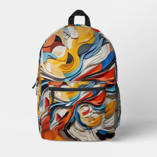 Sac À Dos Imprimé Couleur du cocktail
