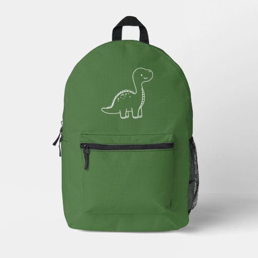 Sac À Dos Imprimé Couleur ferme verte (Recto)