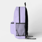 Sac À Dos Imprimé Couleur solide Lavande pâle (Droite)