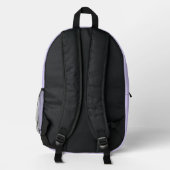 Sac À Dos Imprimé Couleur solide Lavande pâle (Verso)
