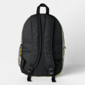 Sac À Dos Imprimé Couleur Terre (Verso)