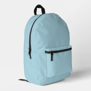 Sac À Dos Imprimé Couleur uni bleu clair