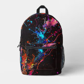 Sac À Dos Imprimé Couleurs cool (Recto)