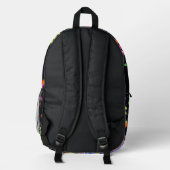 Sac À Dos Imprimé Couleurs cool (Verso)