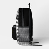 Sac À Dos Imprimé Couleurs d'équipe scolaire INITIALES Checkerboard (Droite)