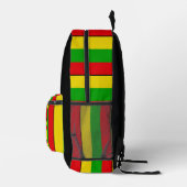 Sac À Dos Imprimé Couleurs du drapeau Rasta rayé Monogramme (Droite)