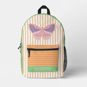 Sac À Dos Imprimé Couleurs sucrées personnalisées Grandes pinces Pap