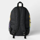 Sac À Dos Imprimé Couleurs Triangulées (Verso)