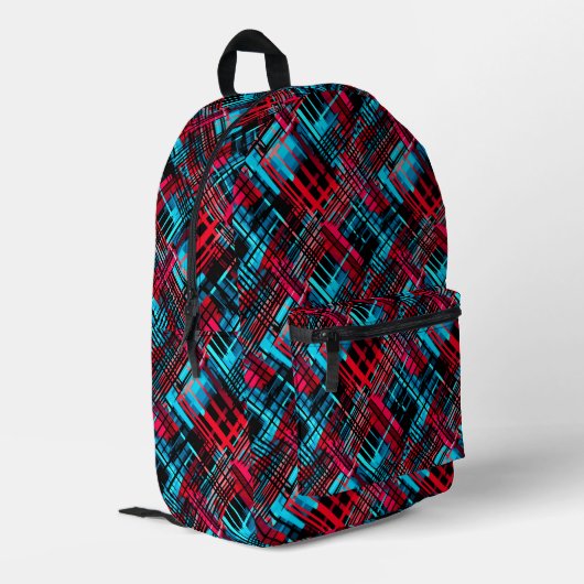 Sac À Dos Imprimé Coupe et couture (Coin arrière gauche)